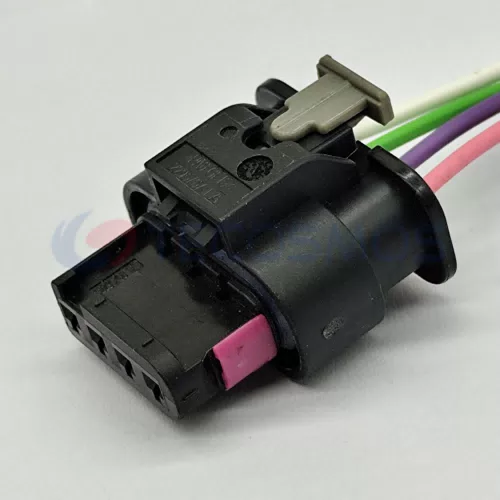Waterproof Wire Connector Intake Pressure Sensor Harness Plug for Car 4 Pin Female 4F0973704 - image 5